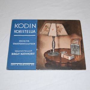 Kodin koristelua